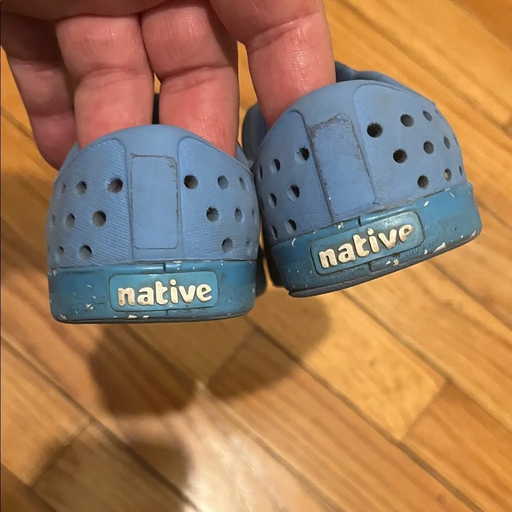 Native Jefferson Blue Baby Shoes